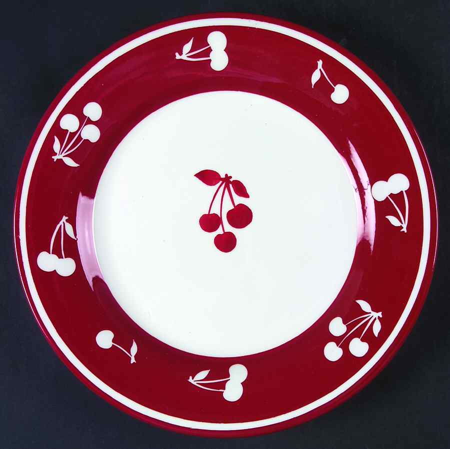 Cherries Jubilee Dinner Plate by Sonoma Home-1
