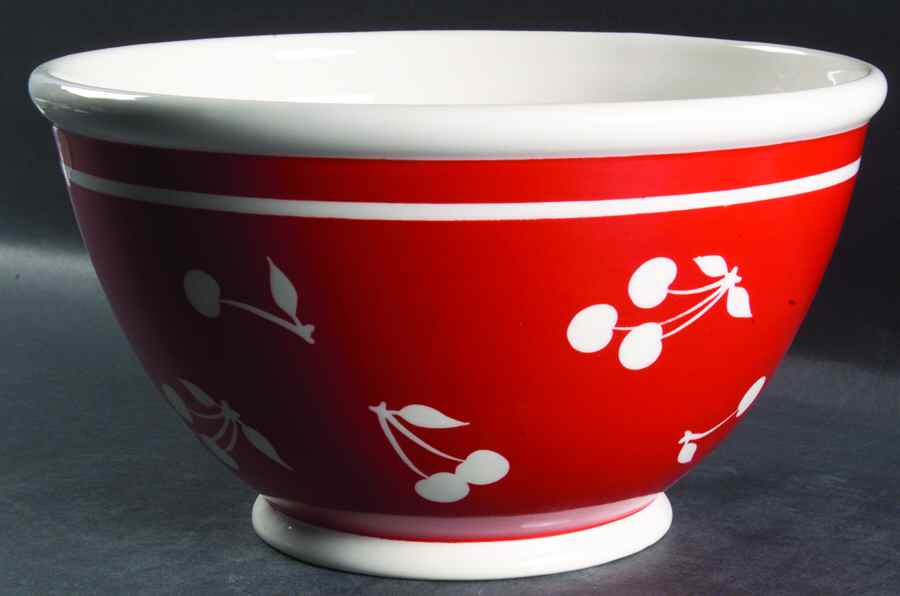 Cherries Jubilee 10" Mixing Bowl by Sonoma Home-1