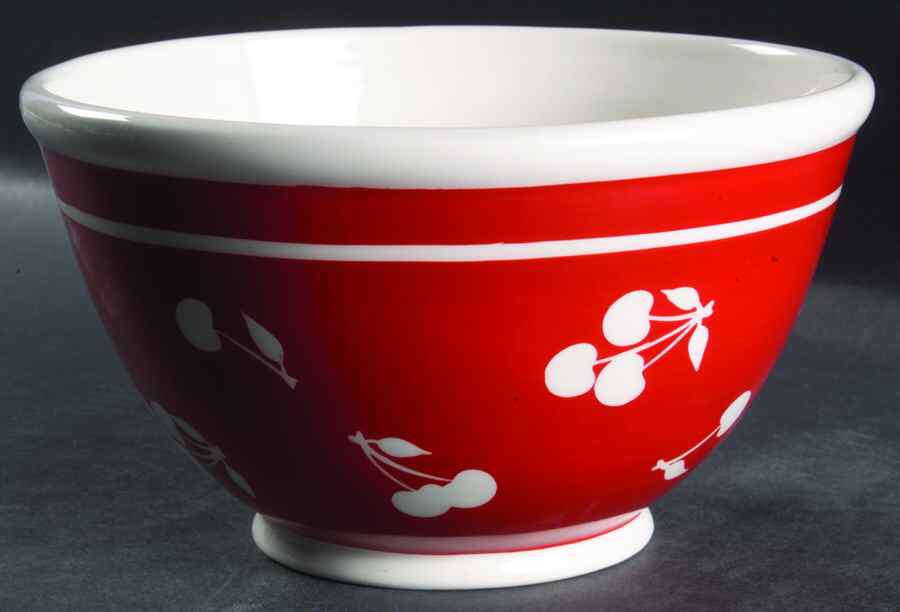 Cherries Jubilee 7" Mixing Bowl by Sonoma Home-1