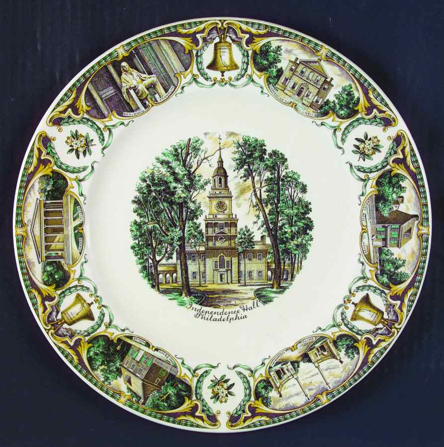 Philadelphia Service Plate (Charger) by Salem-1