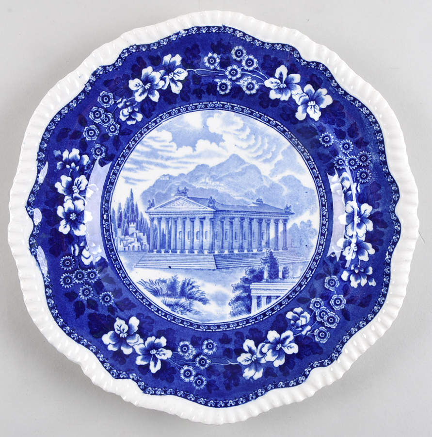 Seven Wonders of the World Dinner Plate by Spode-1