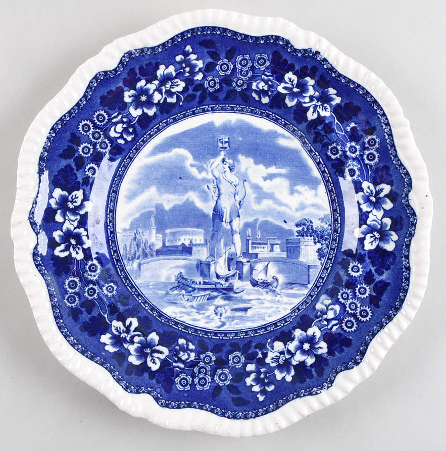 Seven Wonders of the World Dinner Plate by Spode-1