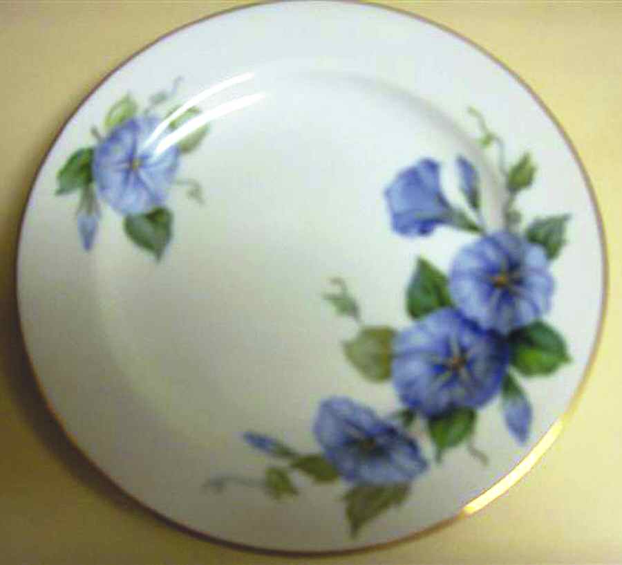 Morning Glory Salad Plate by Sango-1