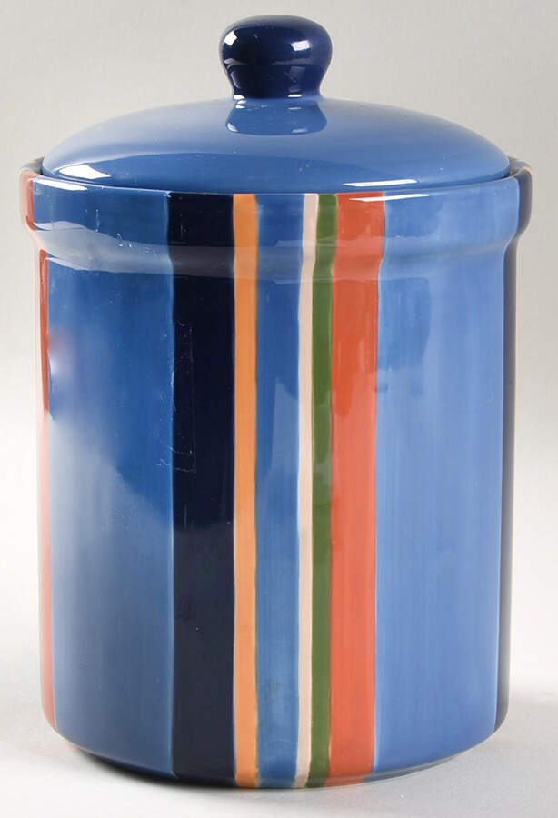 Colorfest II Medium Canister & Lid by Sonoma Home-1