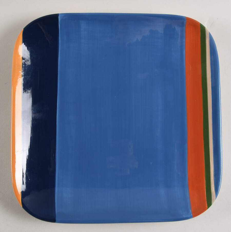 Colorfest II Square Salad Plate by Sonoma Home-1