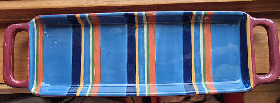 Colorfest II Appetizer Tray/Plate by Sonoma Home-1