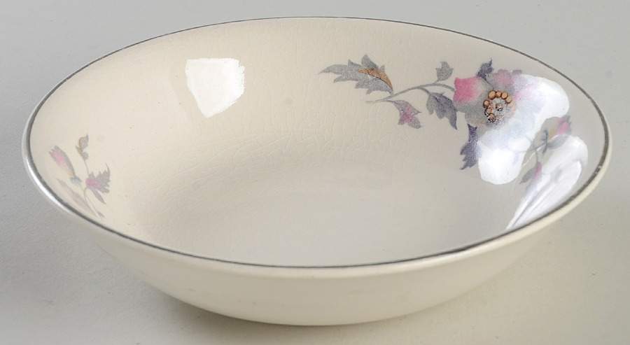 Platinum Gold Coupe Cereal Bowl by Salem-1