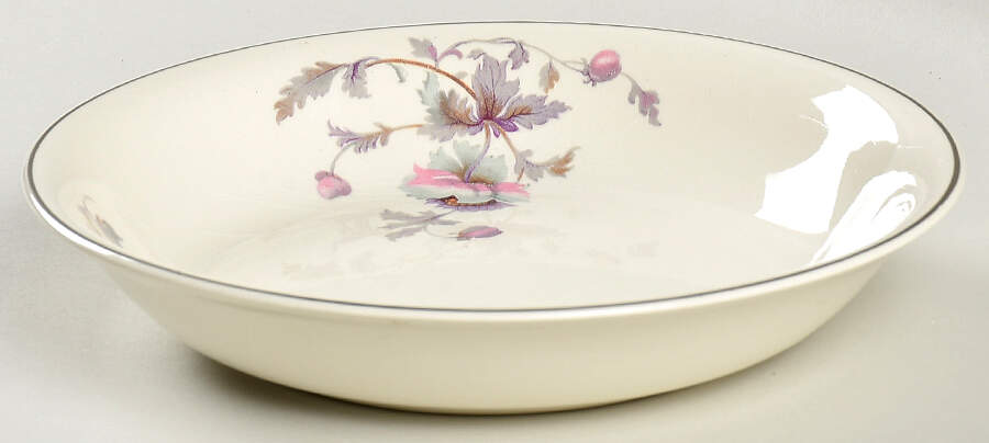 Platinum Gold Coupe Soup Bowl by Salem-1