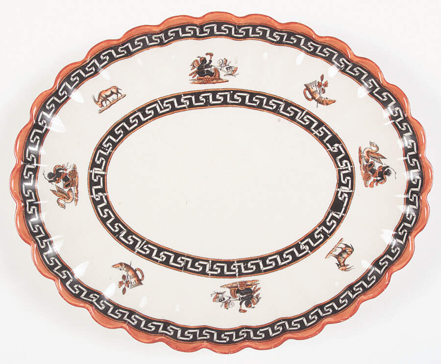 Elgin 11" Oval Serving Platter by Spode-1