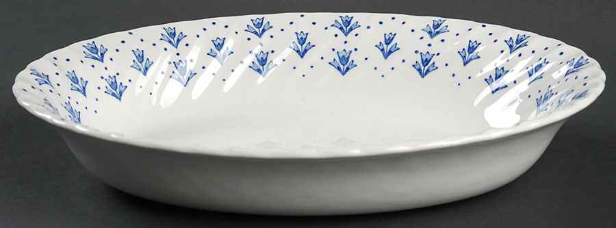 Bijou 9" Oval Vegetable Bowl by Swinnertons-1