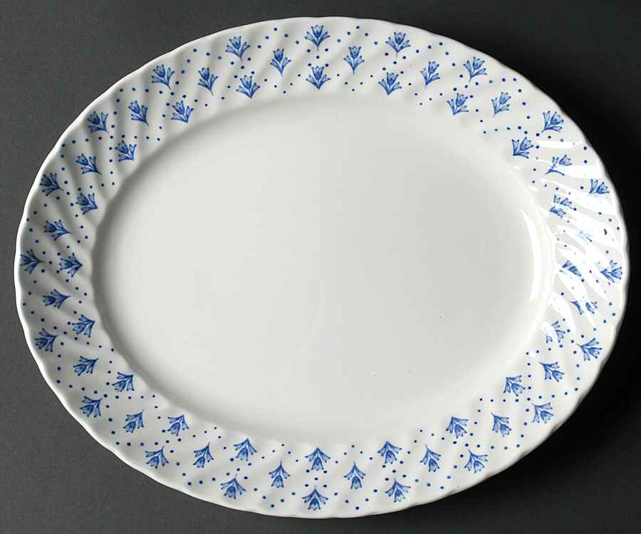 Bijou 12" Oval Serving Platter by Swinnertons-1