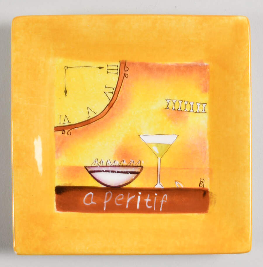 Tapas Orange Canape Plate by Sakura-1