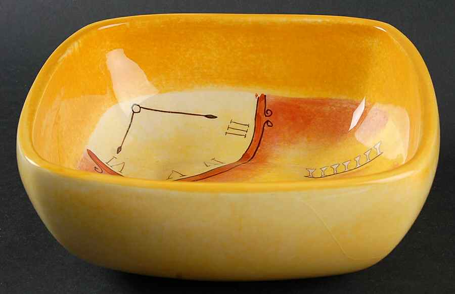 Tapas Orange Coupe Soup Bowl by Sakura-1