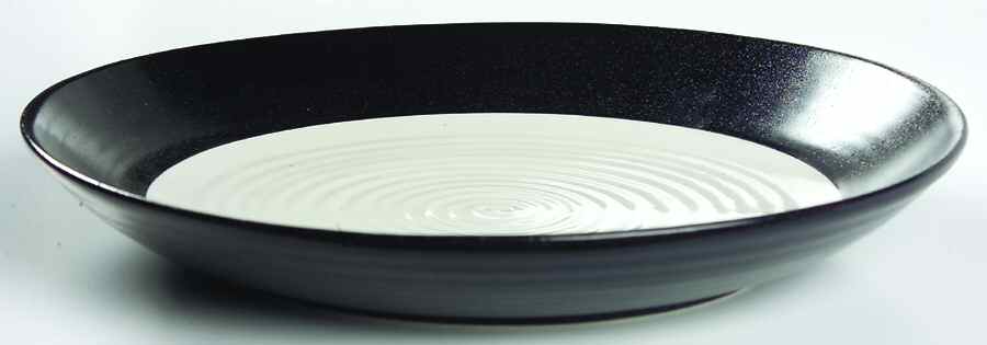 Tides White Dinner Plate by Sakura-1
