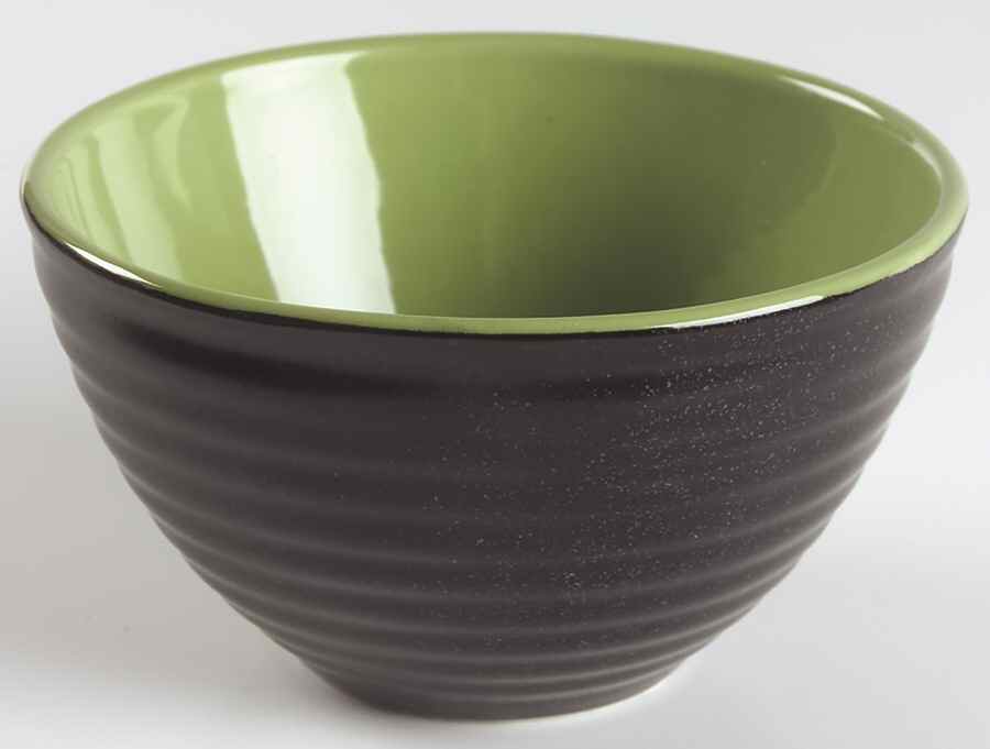 Tides Green 4" Footed Bowl by Sakura-1