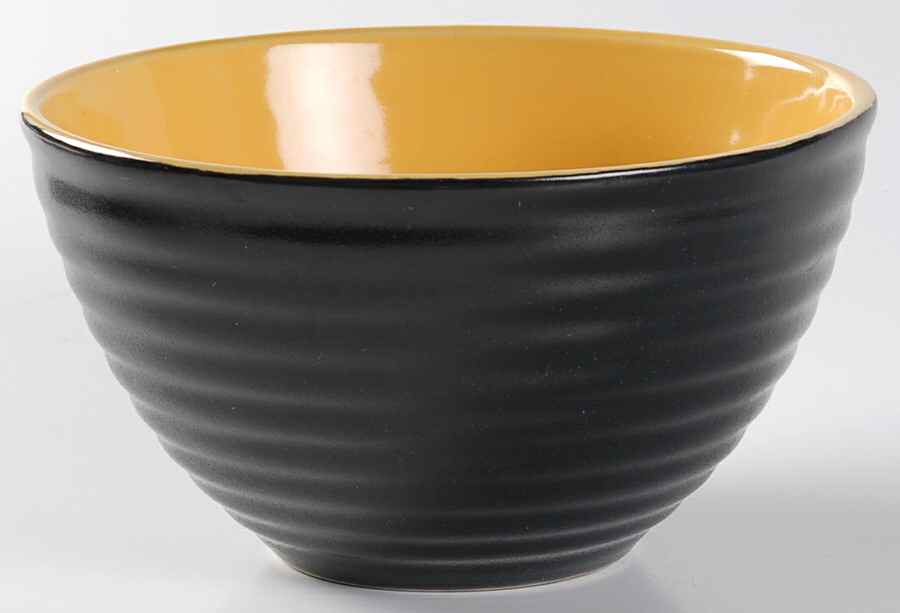 Tides Yellow Coupe Cereal Bowl by Sakura-1