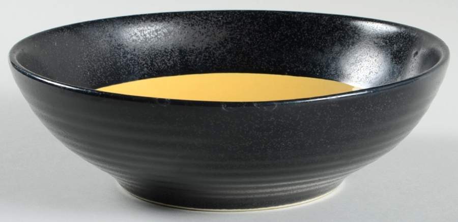 Tides Yellow Coupe Soup Bowl by Sakura-1