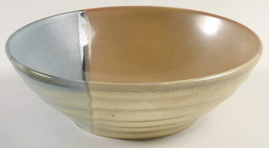 Gold Dust Green Soup/Cereal Bowl by Sango-1