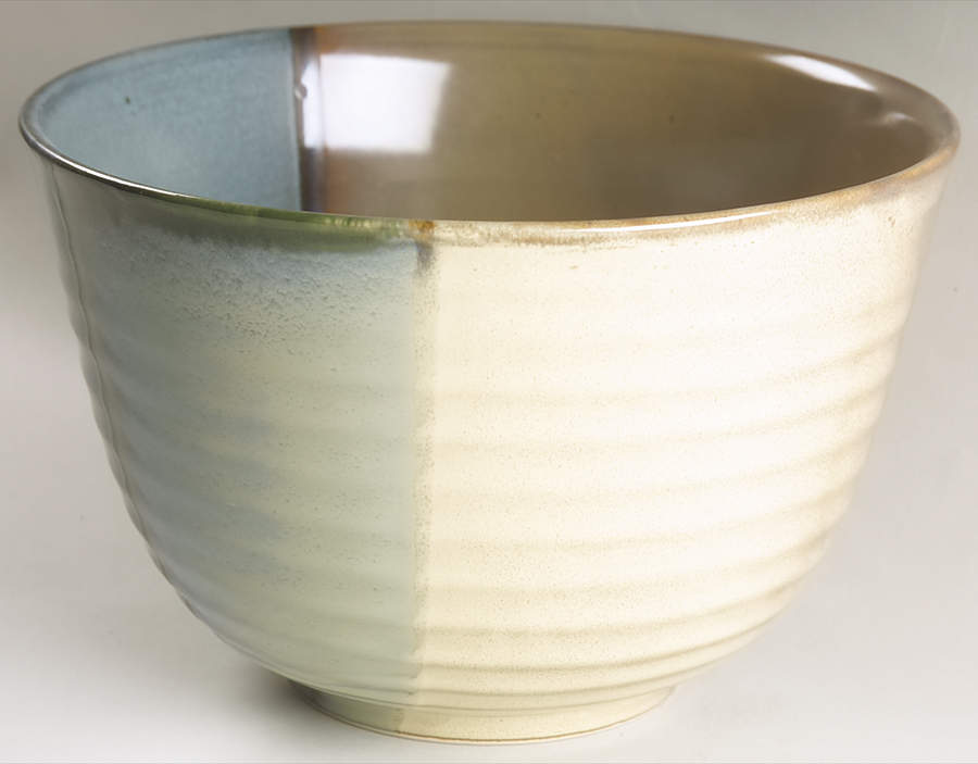 Gold Dust Green 9" Mixing Bowl by Sango-1