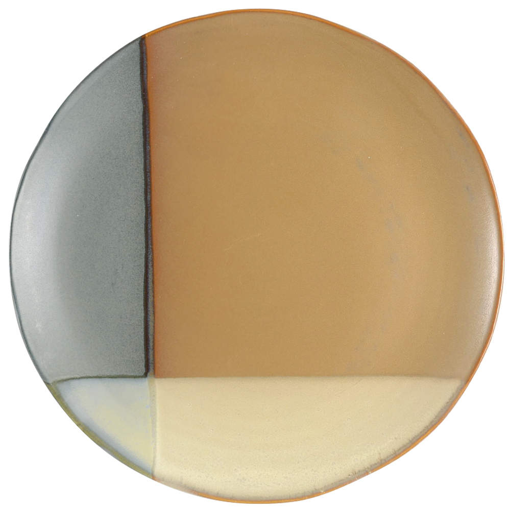 Gold Dust Green Dinner Plate by Sango-1