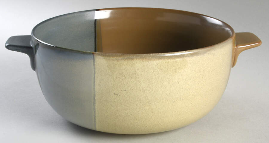 Gold Dust Green 2.5 Qt Round Casserole No Lid by Sango-1