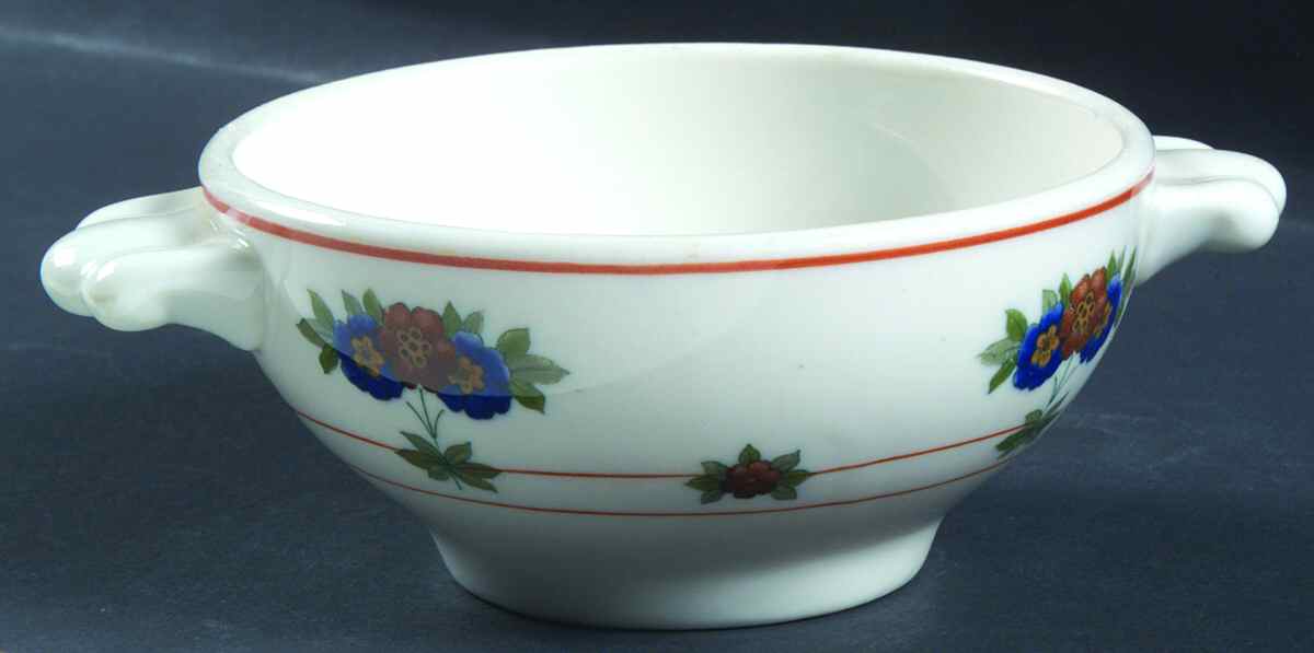 Canterbury (Pilgrim, Restaurant) Flat Cream Soup Bowl by Syracuse-1