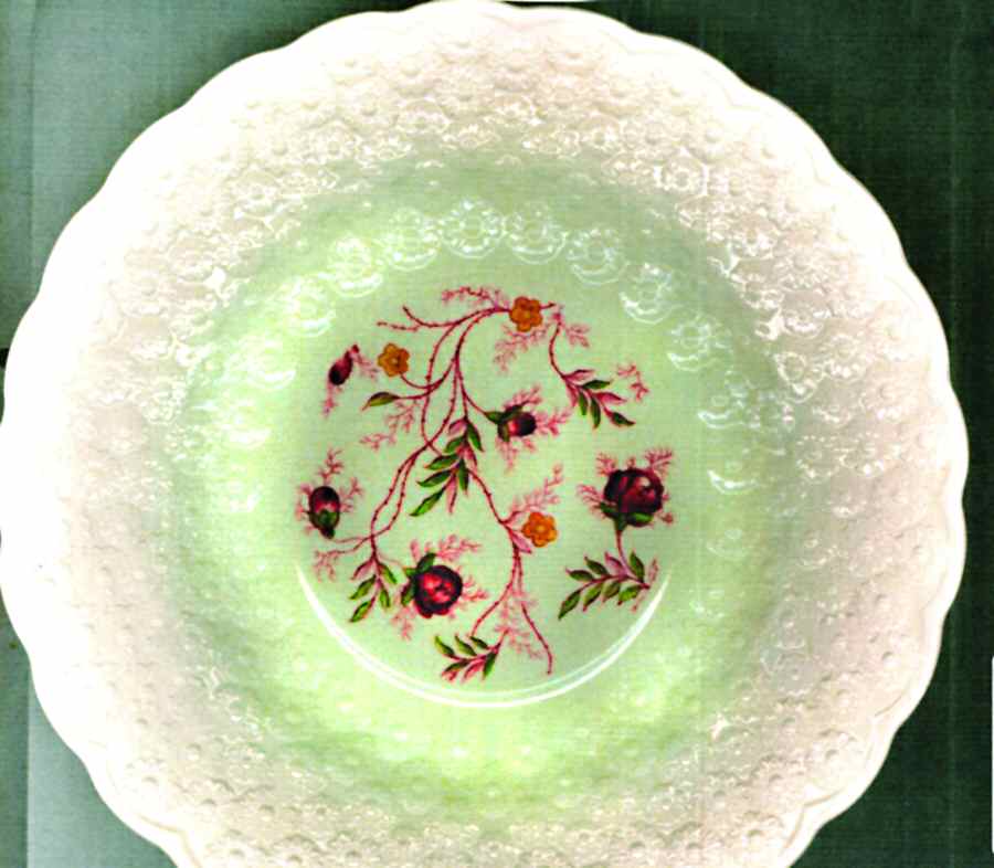 Rosebud Chintz (2-8942) Luncheon Plate by Spode-1