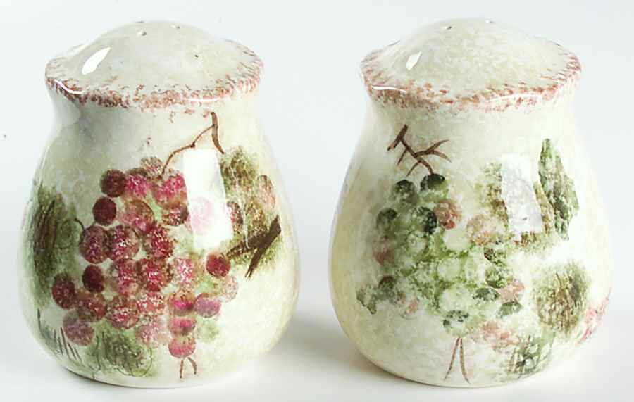 Vineyard (Smooth) Salt & Pepper Set by Sakura-1