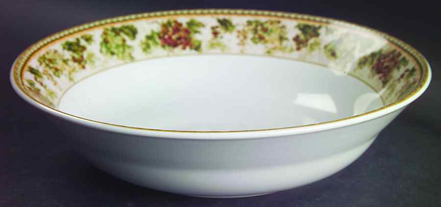 Vineyard (Smooth) 9" Round Vegetable Bowl by Sakura-1
