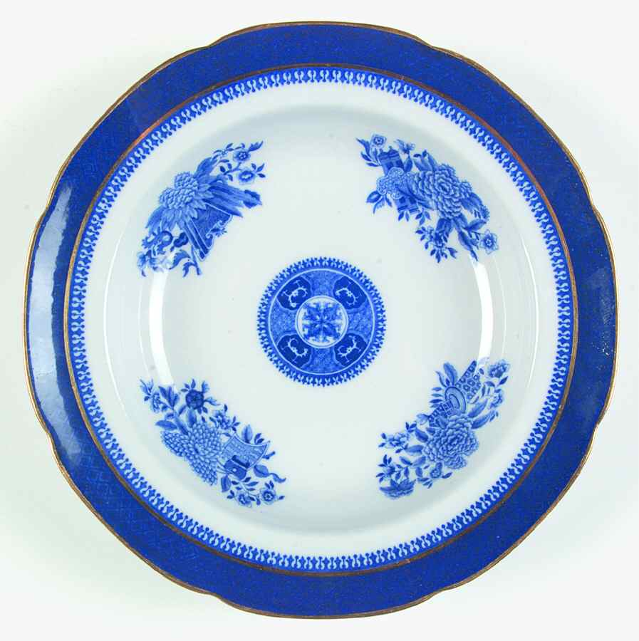 Y1868 Large Rim Soup Bowl by Spode-1
