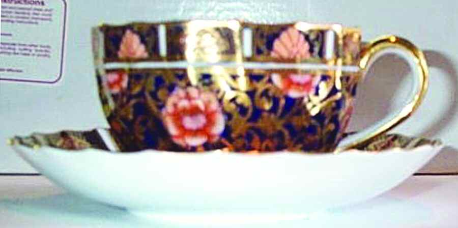 1823 Flat Cup & Saucer Set by Spode-1