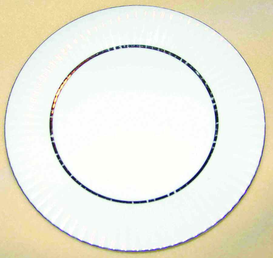 Silver Sonata Salad Plate by Sone-1