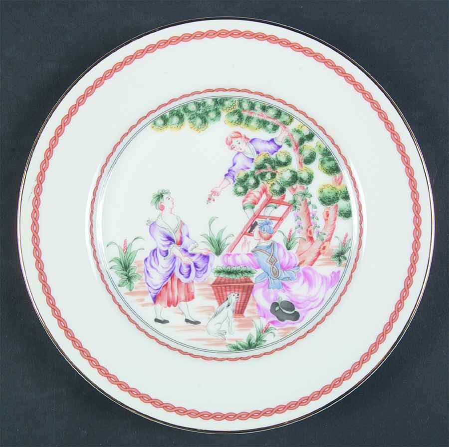 Cherry Pickers Salad Plate by Sadek-1