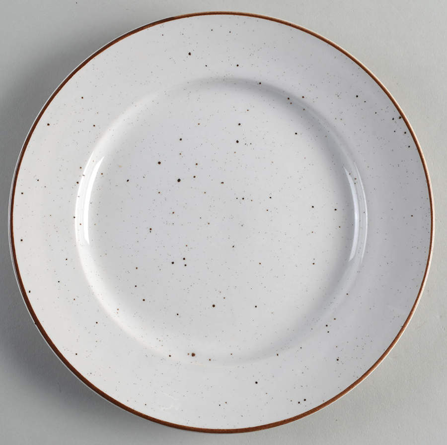 Studio Brown Luncheon Plate by Sampson Bridgwood-1