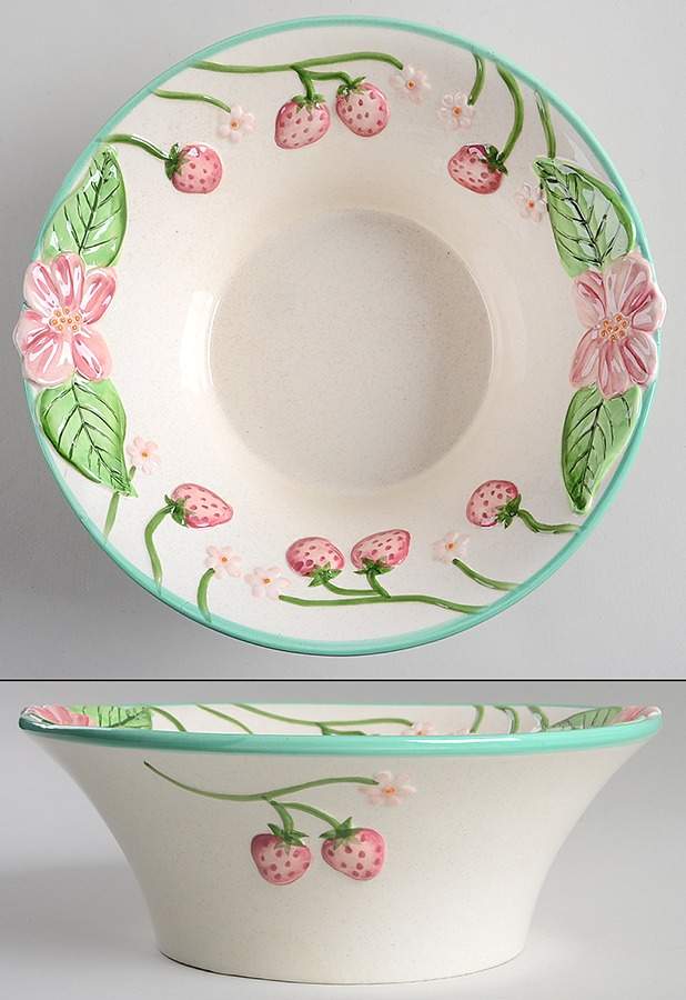 Summer Treat 9" Round Vegetable Bowl by Studio Nova-1