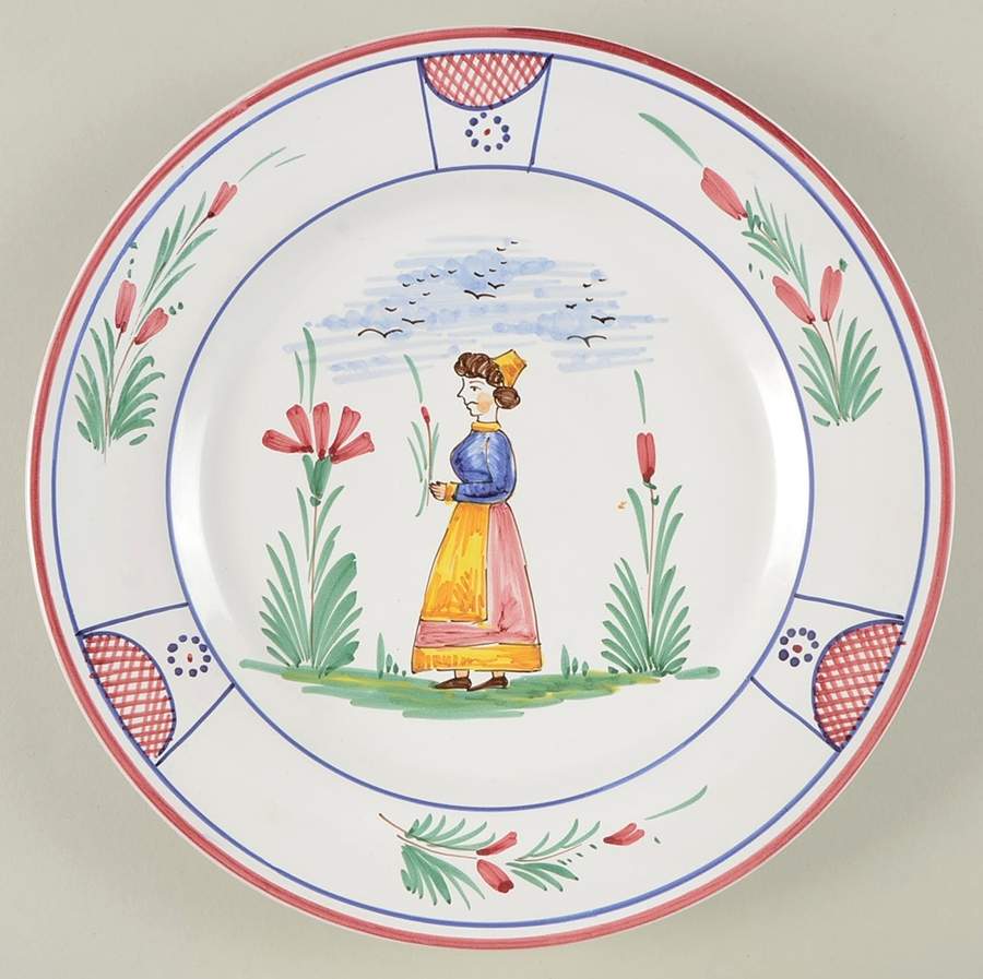 Campagnola Dinner Plate by Ceramiche Sberna-1