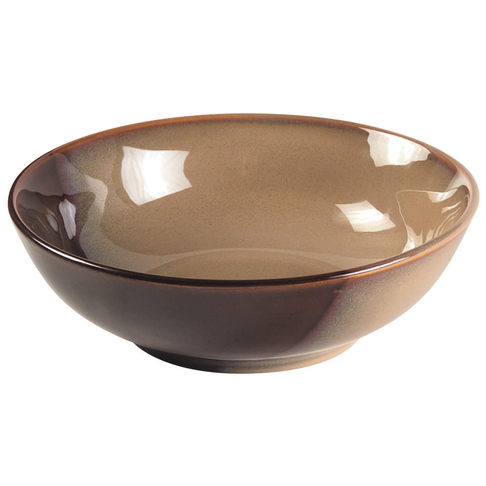 Eclipse Brown Soup/Cereal Bowl by Sango-1