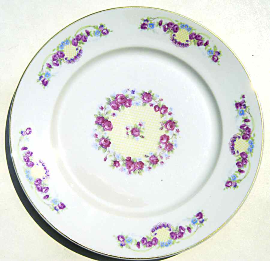Chateau Dinner Plate by Sebring Pottery-1