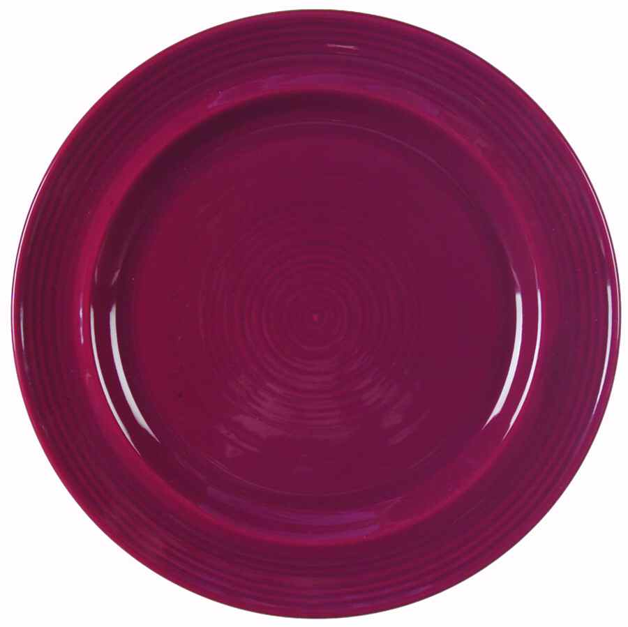 Carnivale Burgundy Dinner Plate by Signature-1