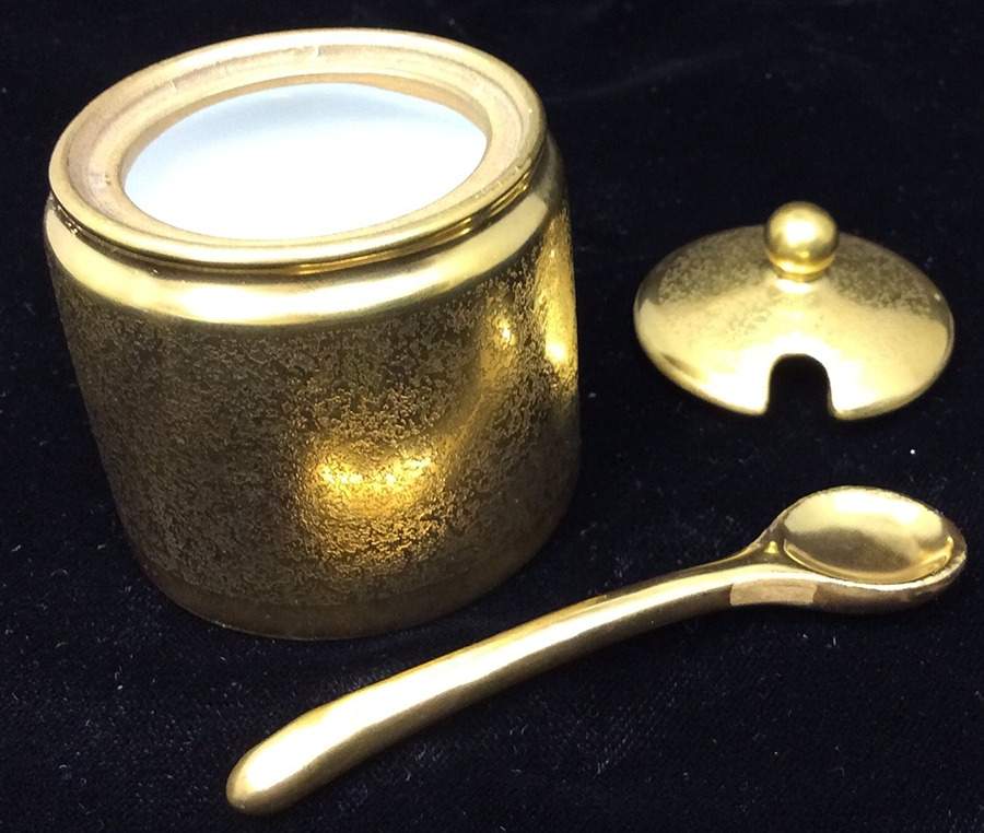 SFR35 Mustard Jar & Lid with Spoon by Stouffer-1