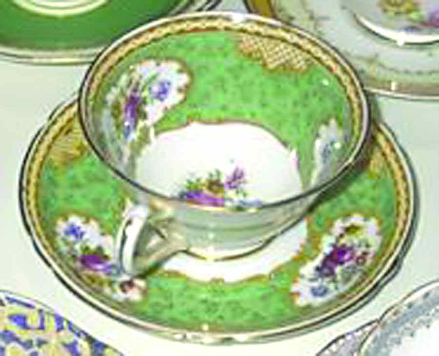 9715 Footed Cup & Saucer Set by Spode-1