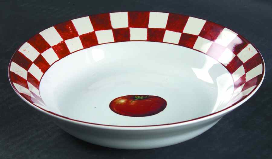 Farmstand Vegetables Coupe Soup Bowl by Sakura-1