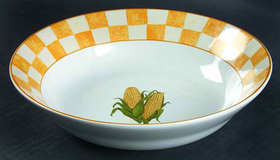 Farmstand Vegetables Coupe Soup Bowl by Sakura-1
