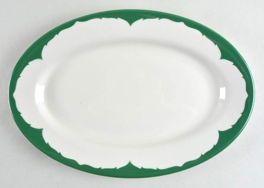 SHO256 13" Oval Serving Platter by Shenango-1