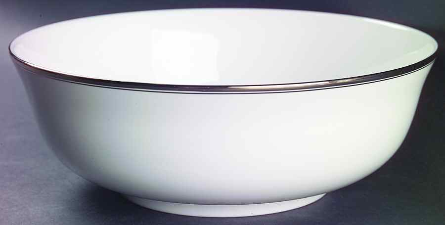 Eternity Platinum 9" Salad Serving Bowl by Spode-1