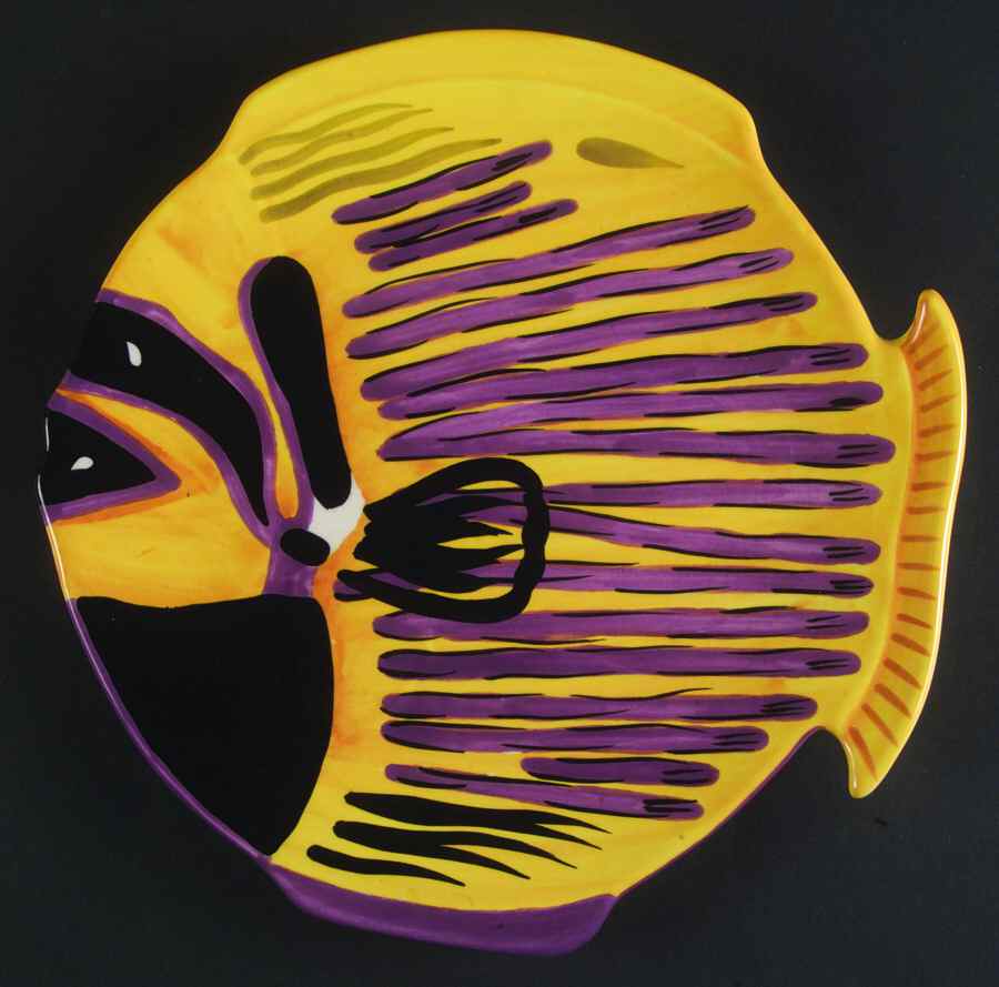 Ocean Fish Dinner Plate by Studio Nova-1