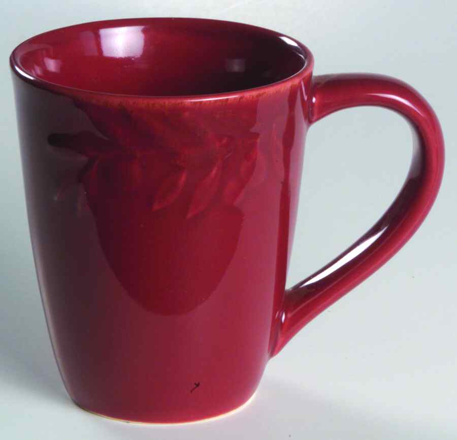Campagna Burgundy Mug by Signature-1
