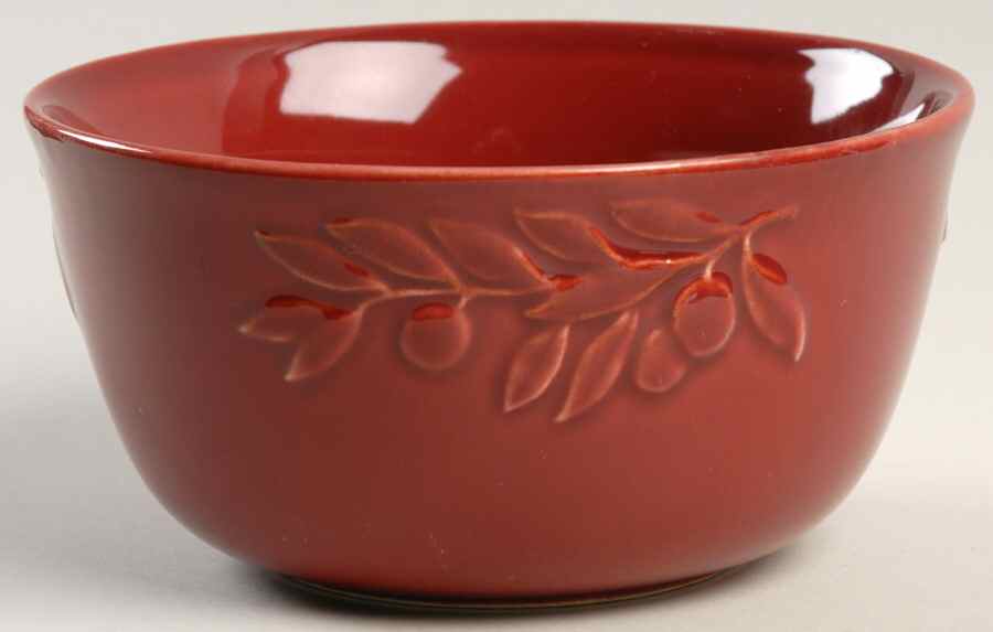 Campagna Burgundy 5" All Purpose Bowl by Signature-1