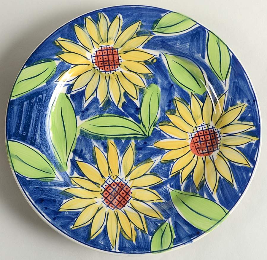 Sunflower Dinner Plate by Sango-1