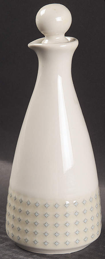 Moss Green Oil Or Vinegar Cruet and Stopper by Studio Nova-1